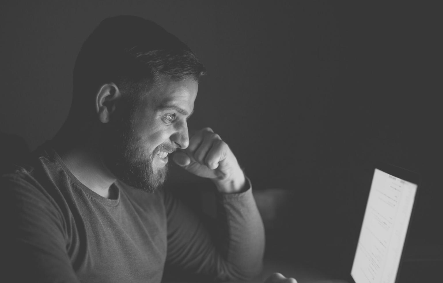 Developer reviewing app performance metrics